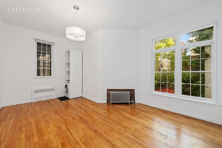 New York City Real Estate | View 159 West 82nd Street, 2 | Rear Bedroom with W/D | View 2