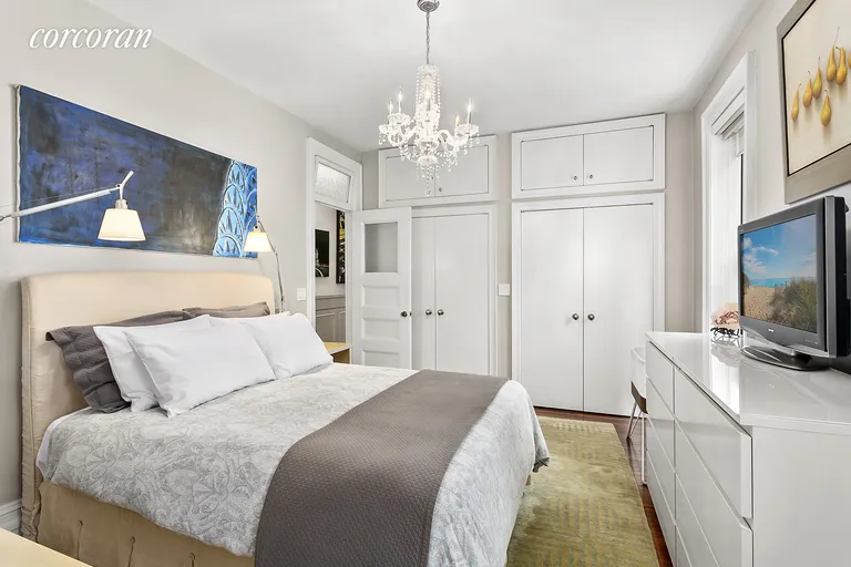 New York City Real Estate | View 606 West 113th Street, 5B | Master BR with 9' high custom closets and storage | View 6