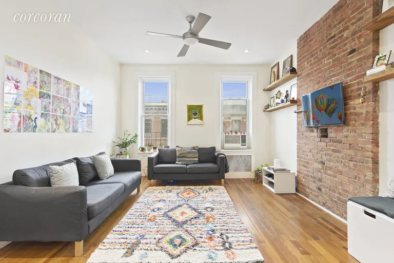 New York City Real Estate | View 96 Luquer Street, 3-4L | 2 Beds, 1 Bath | View 1
