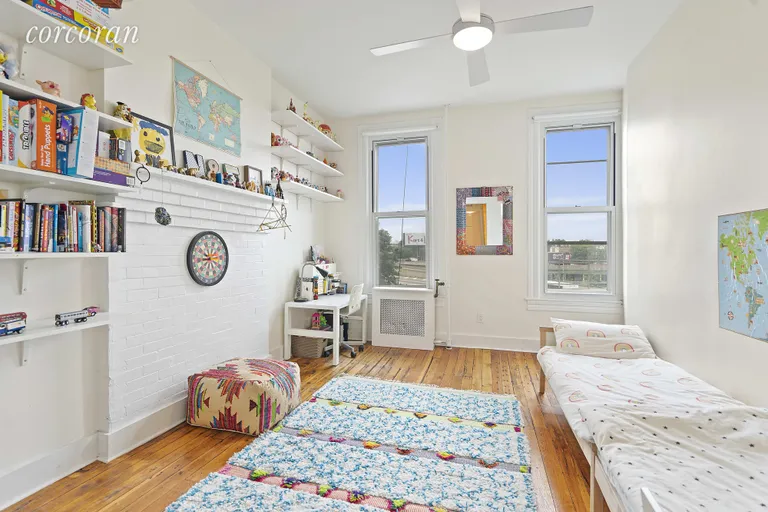 New York City Real Estate | View 96 Luquer Street, 3-4L | Large and Sunny Second Bedroom | View 4