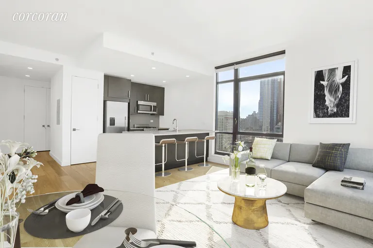 New York City Real Estate | View 180 Nassau Street, 7a | 2 Beds, 1 Bath | View 1