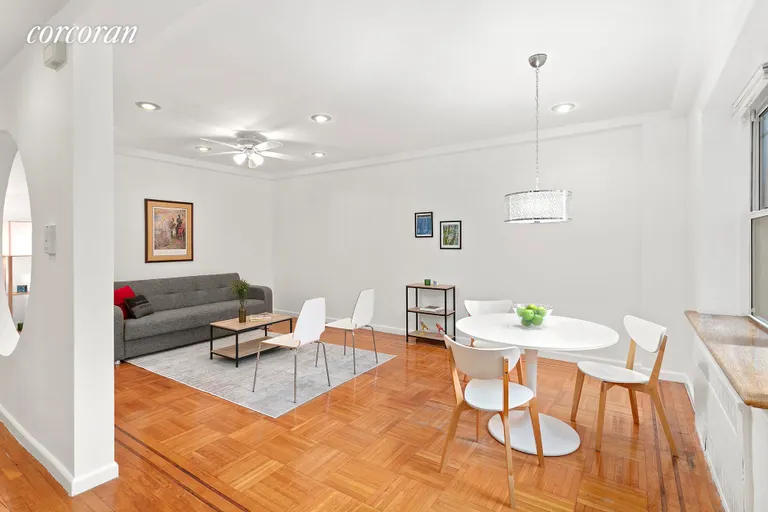 New York City Real Estate | View 280 Ocean Parkway, 4V | extra large living and dining | View 2