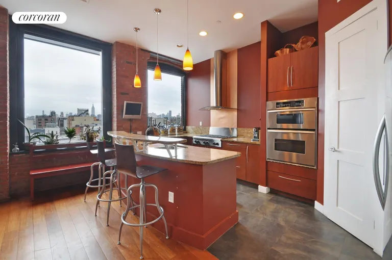 New York City Real Estate | View 500 Driggs Avenue, PH613 | Kitchen | View 18