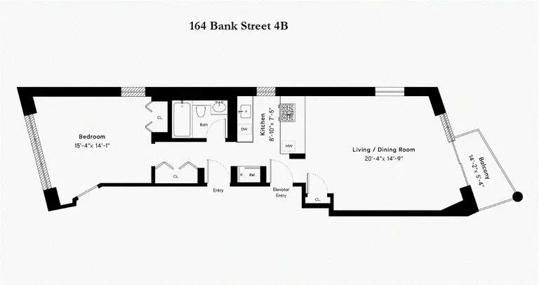 164 Bank Street, 4B | floorplan | View 19