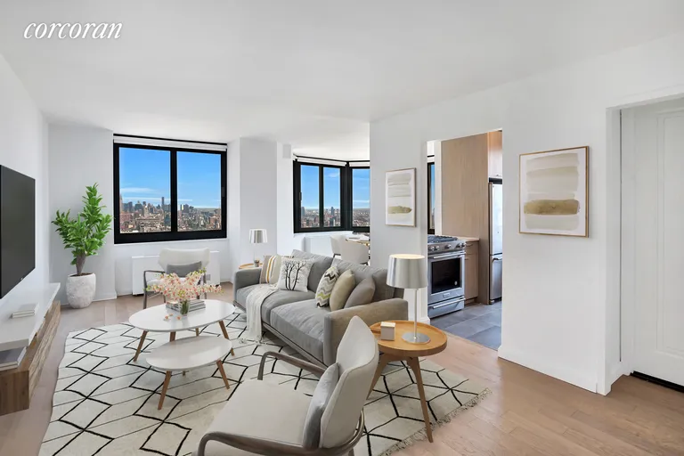 New York City Real Estate | View 105 Duane Street, 48G | 1 Bed, 1 Bath | View 1