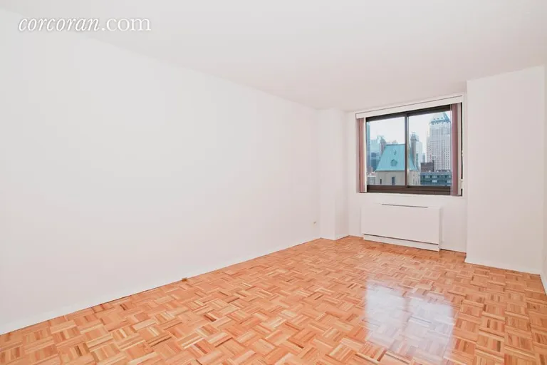 New York City Real Estate | View 347 West 57th Street, 24C | Master Bedroom10'10X 17' | View 4