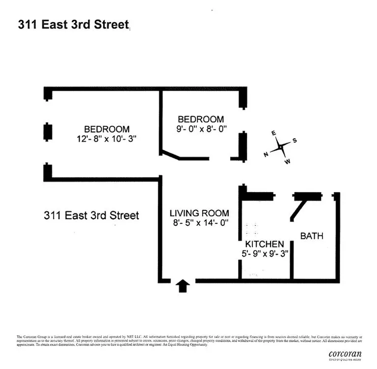 311 East 3rd Street, 30 | floorplan | View 2