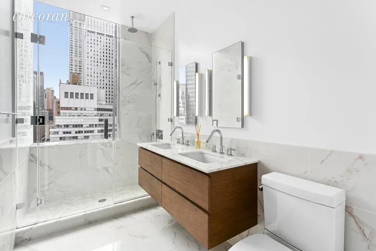 New York City Real Estate | View 325 Lexington Avenue, 22C | Master Bathroom | View 6