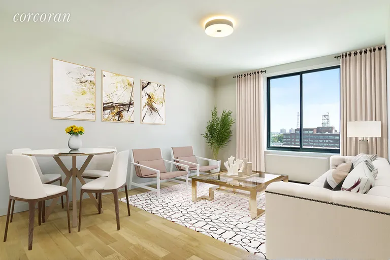 New York City Real Estate | View 8 Vanderbilt Avenue, 11F | 1 Bed, 1 Bath | View 1