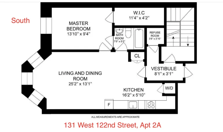 131 West 122Nd Street, 2A | floorplan | View 6