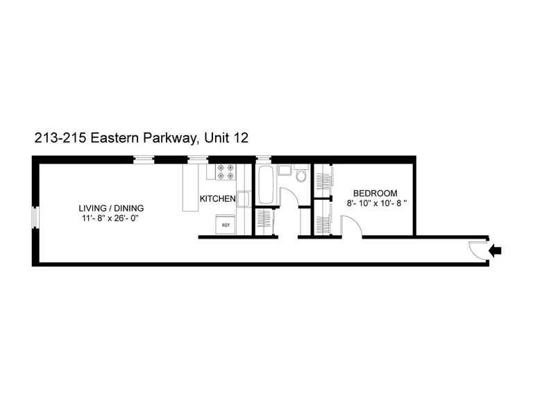 213-215 Eastern Parkway, 12 | floorplan | View 5