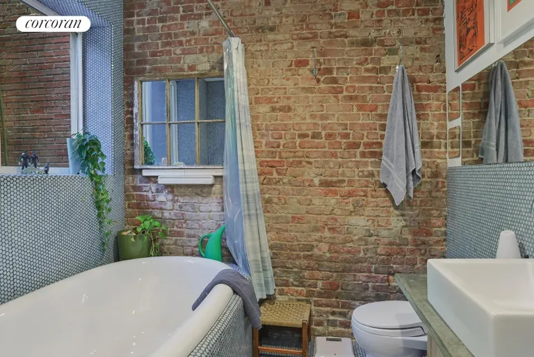 New York City Real Estate | View 87 Hudson Avenue, 1 | Guest bathroom | View 10