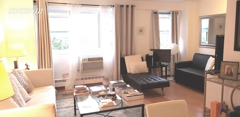 New York City Real Estate | View 191 Willoughby Street, 7C | Living room w/alcove | View 3