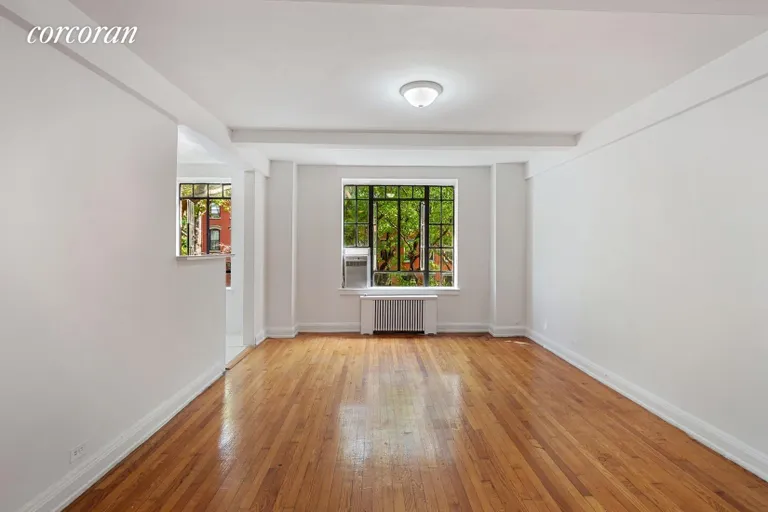 New York City Real Estate | View 101 Lafayette Avenue, 3C | Great windows with a gorgeous garden view! | View 3