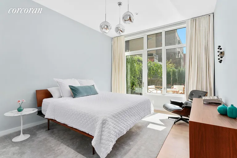 New York City Real Estate | View 509 Pacific Street, 3H | En Suite Master Bedroom with Garden View | View 5