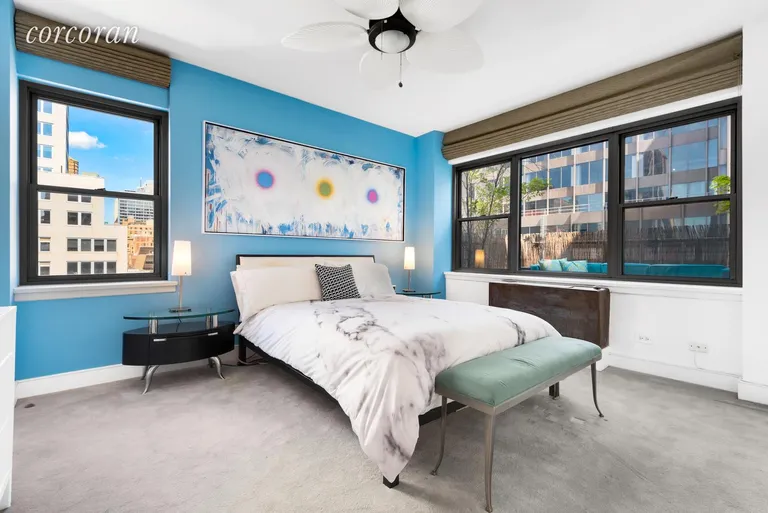 New York City Real Estate | View 80 Park Avenue, 19G | MASTER BEDROOM SUITE | View 8