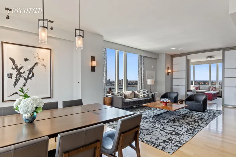 New York City Real Estate | View 245 West 99th Street, 26B | 52' Great Room | View 2