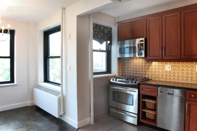 New York City Real Estate | View 205 Clinton Avenue, 6F | Kitchen & Dining Alcove | View 2