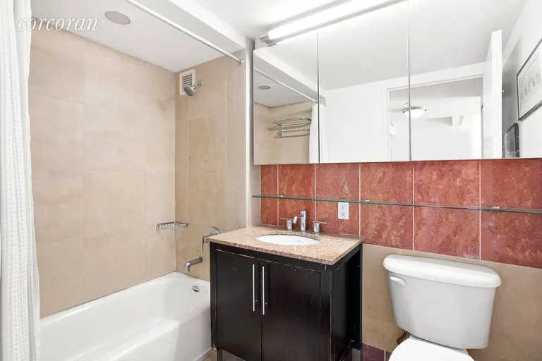 New York City Real Estate | View 555 West 23rd Street, S14E | Bathroom | View 4