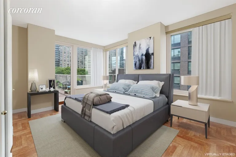 New York City Real Estate | View 200 Riverside Boulevard, 5I | Bedroom | View 2