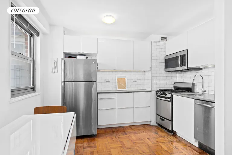 New York City Real Estate | View 215 Adams Street, 12 D | Kitchen | View 3