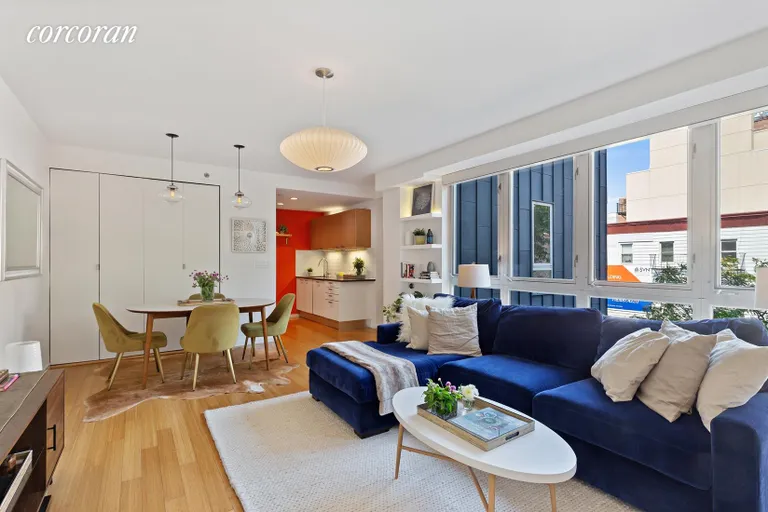 New York City Real Estate | View 276 13th Street, 3B | Inviting & Sunny Living Room | View 2