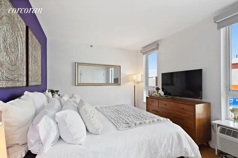 New York City Real Estate | View 276 13th Street, 3B | Corner Exposure - Master Bedroom | View 7