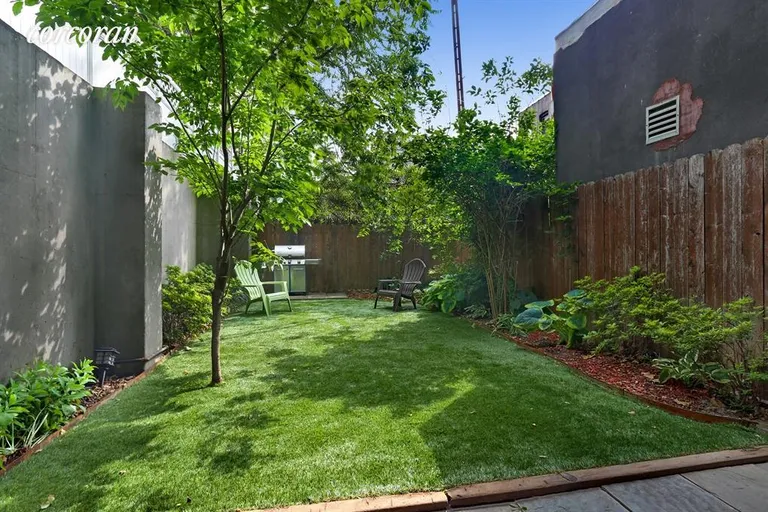 New York City Real Estate | View 276 13th Street, 3B | Lush Common Garden / Play Area | View 12