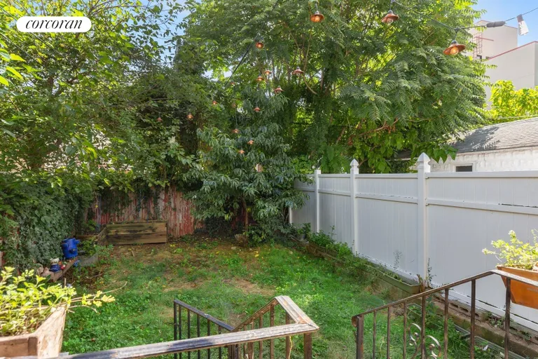 New York City Real Estate | View 327 East 32nd Street | Lovely garden with a peach tree | View 11