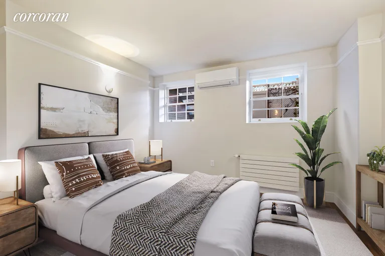 New York City Real Estate | View 489 Hudson Street, 1 | Virtually Staged 2nd Bedroom | View 6