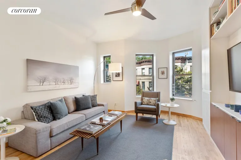 New York City Real Estate | View 454 15th Street, 2L | The Living Room Gets Lovely Light  | View 2