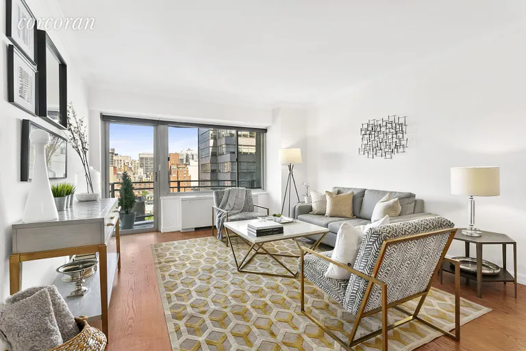 New York City Real Estate | View 118 East 60th Street, 15E | 1 Bed, 1 Bath | View 1