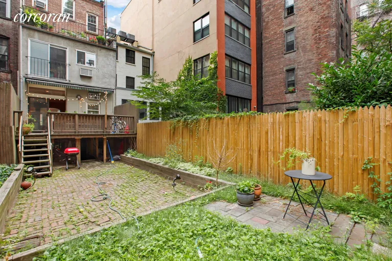 New York City Real Estate | View 251 West 21st Street, 1 | Lovely outdoor space to make your own! | View 4