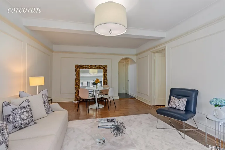 New York City Real Estate | View 230 Central Park West, 2M | Living Room / Dining Room | View 2