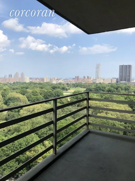 New York City Real Estate | View 372 Central Park West, 18B | Terrace | View 2