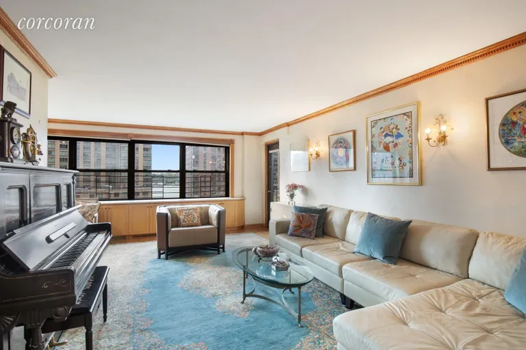 New York City Real Estate | View 165 West End Avenue, 8BCD | Living Room | View 2