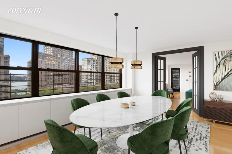 New York City Real Estate | View 165 West End Avenue, 8BCD | Dining Room | View 6