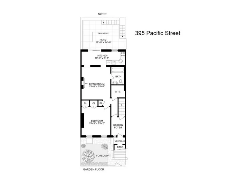 395 Pacific Street, 1 | floorplan | View 6