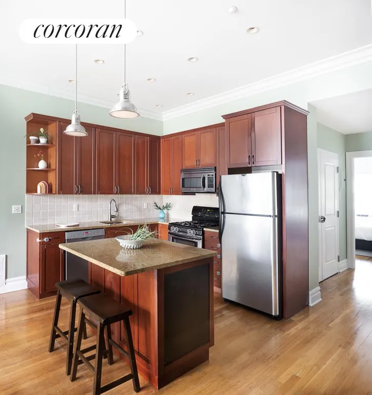 New York City Real Estate | View 207 22nd Street, 2A | Kitchen and Breakfast Bar | View 4