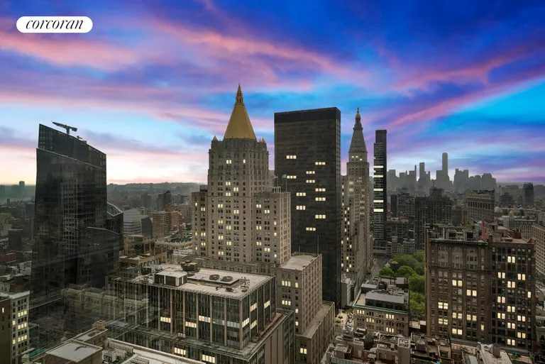New York City Real Estate | View 11 East 29th Street, 38A | Magical views day or night! | View 5