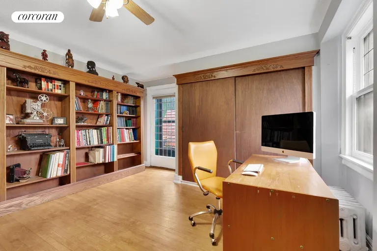 New York City Real Estate | View 17 Bow Street | Bedroom or Home Office w/ Balcony | View 11