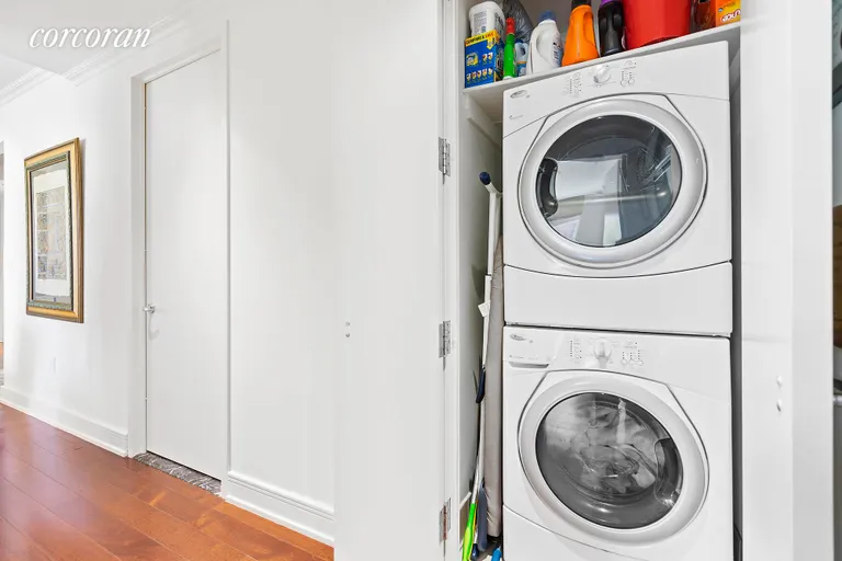 New York City Real Estate | View 181 East 90th Street, 8A | Vented Laundry  | View 10