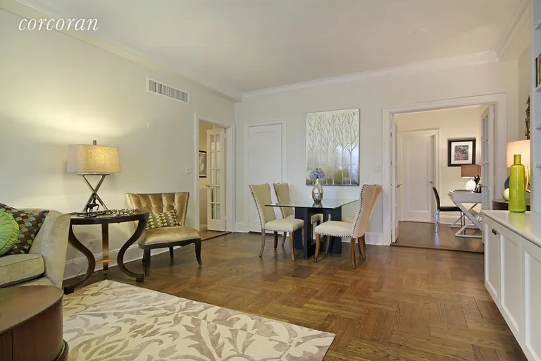New York City Real Estate | View 173-175 Riverside Drive, 4E | Living Room | View 2