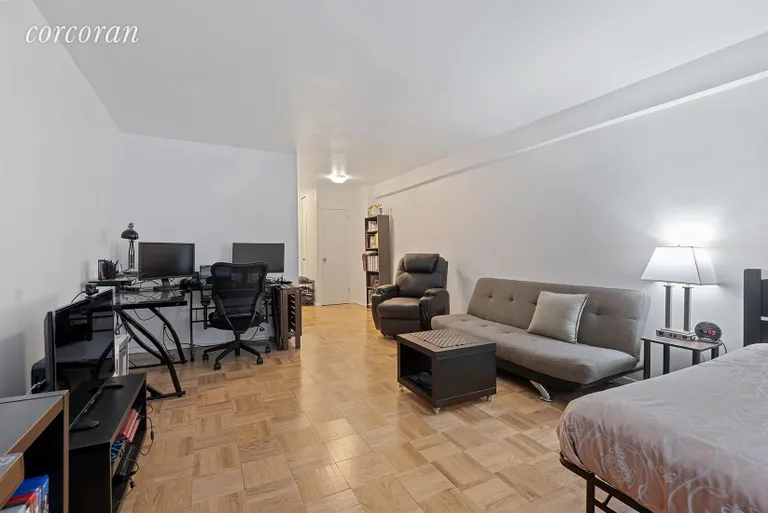 New York City Real Estate | View 321 East 48th Street, 2K | Reverse View of Living Space | View 2