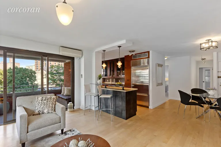 New York City Real Estate | View 417 Grand Street, D207 | Kitchen/Dining | View 2