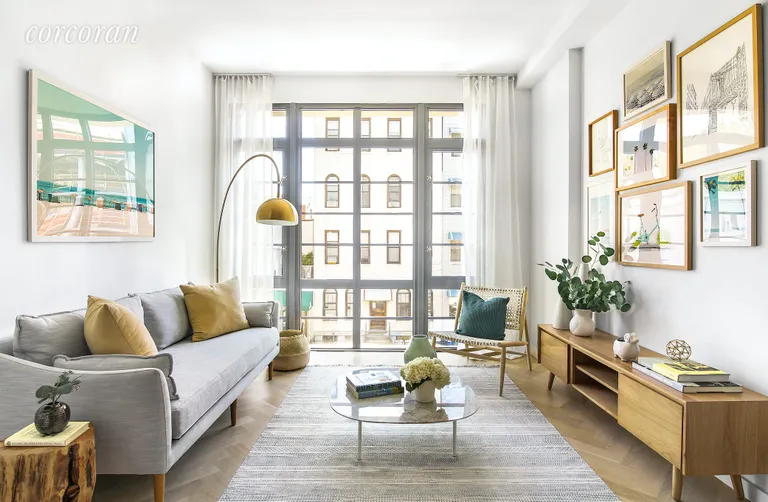 New York City Real Estate | View 539 Lorimer Street, b | 2 Beds, 1 Bath | View 1