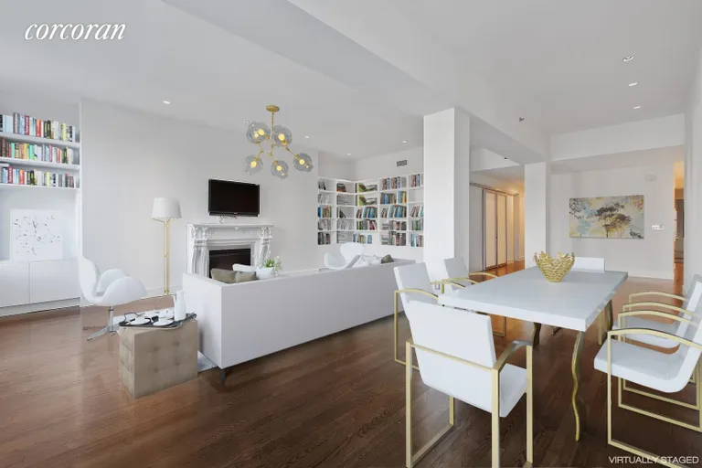 New York City Real Estate | View 35 North Moore Street, 3B | Dining/Living Area | View 2