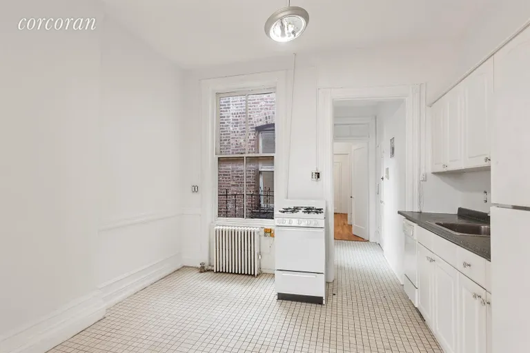 New York City Real Estate | View 11 Carmine Street, 5B | Huge Kitchen - big enough for a dining table | View 3