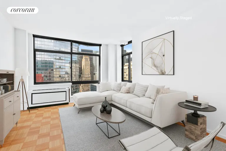 New York City Real Estate | View 303 East 43rd Street, 28C | 1 Bed, 1 Bath | View 1