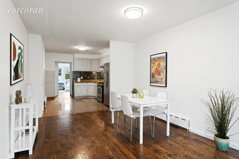 New York City Real Estate | View 338 58th Street, 3 | Expansive Dining Area | View 2